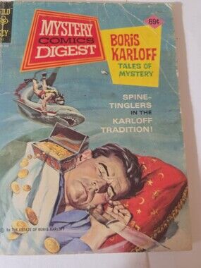 1975 MYSTERY COMICS DIGEST #26 Gold Key Boris Karloff Tales of Mystery Vtg 70s